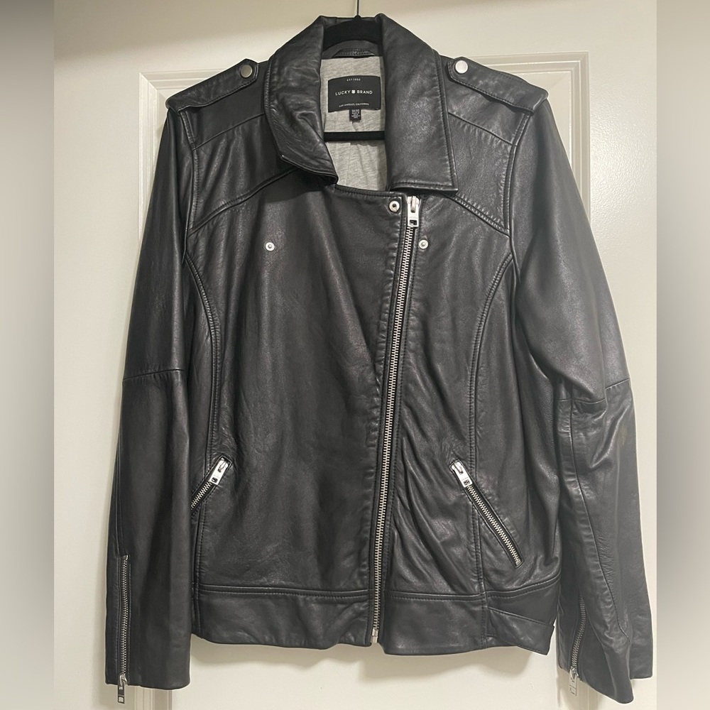 Lucky Brand Black Leather Jacket